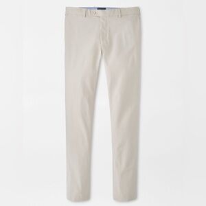 NWT! Peter Millar Surge Performance Trousers, 33x34 Oatmeal $198